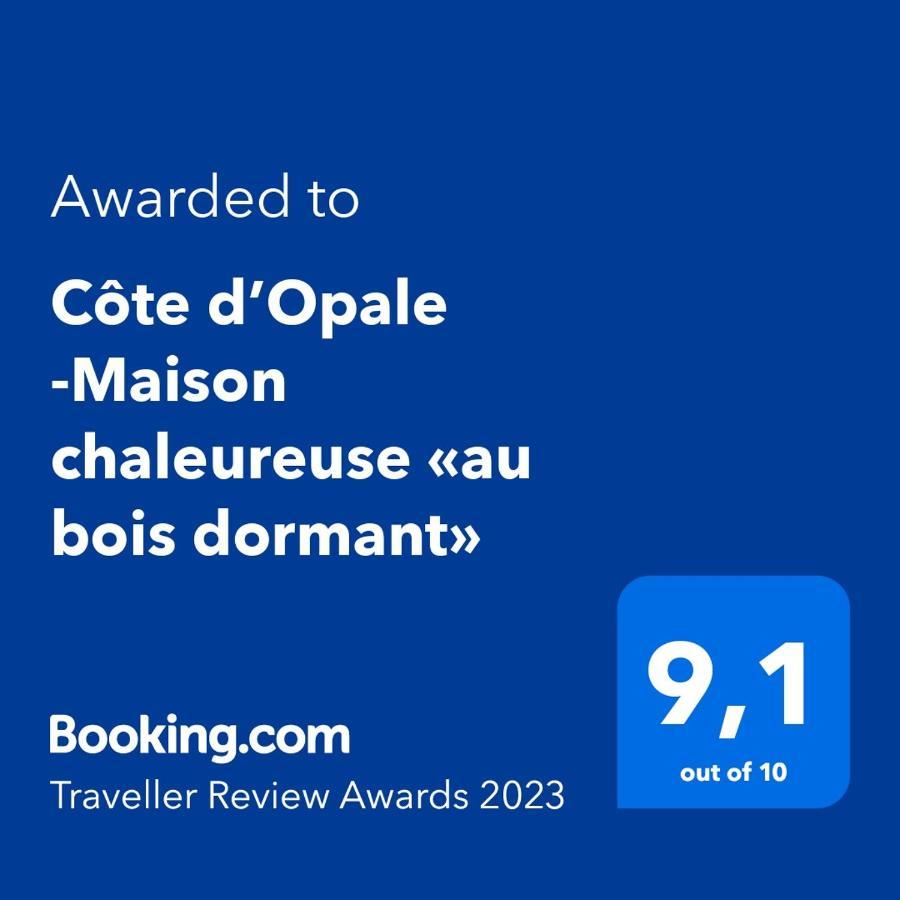 Cote D'Opale -Maison Chaleureuse «Au Bois Dormant» Wadenthun Eksteriør bilde